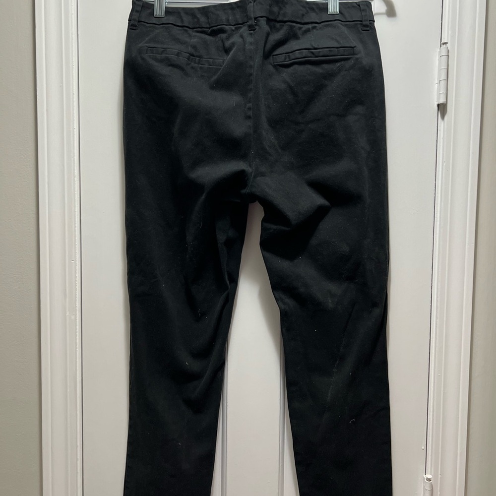 GAP Women's Classic Black Skinny Stretch Ankle Pants Size 12 - Picture 4 of 4
